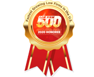 Law Firm 500, 2020 Honoree